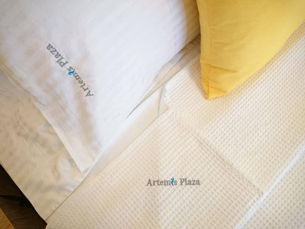 Artemis Plaza Aparthotel อาเกีย ปาราสเควิ ภายนอก รูปภาพ
